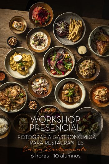 Workshop de Fotografía Gastronómica para restaurantes